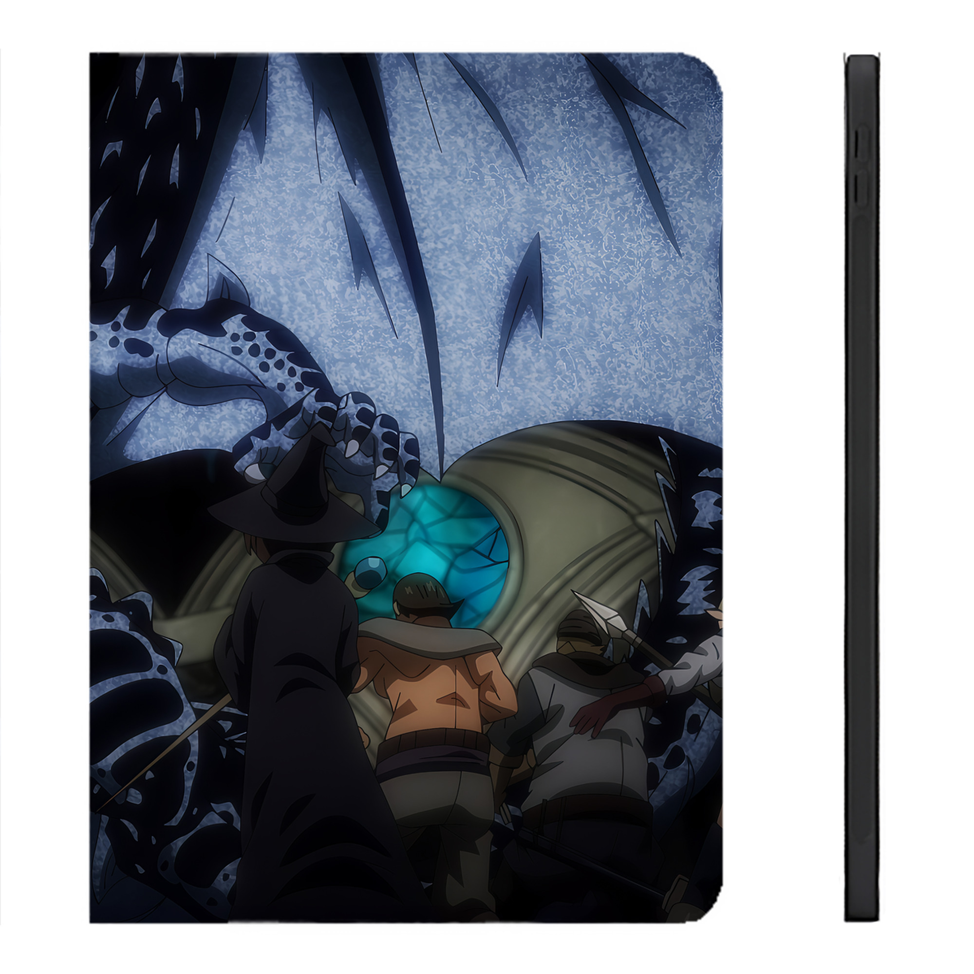 （画像用） 転スラ Regarding Reincarnated to Slime IPadケース ペンホルダー付き ブックスタイルデザイン